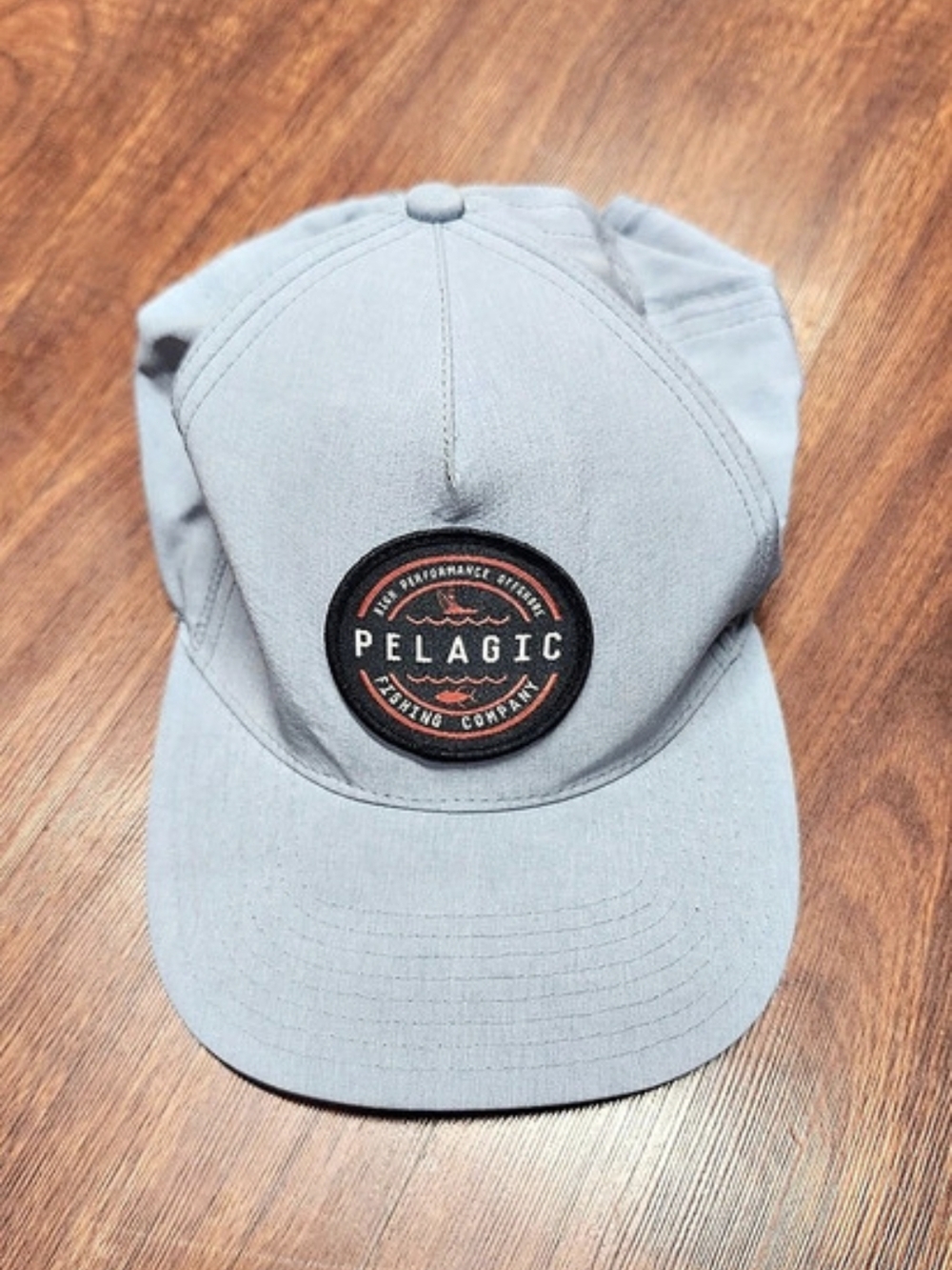 Pelagic Snapback Cap in Blue Like New